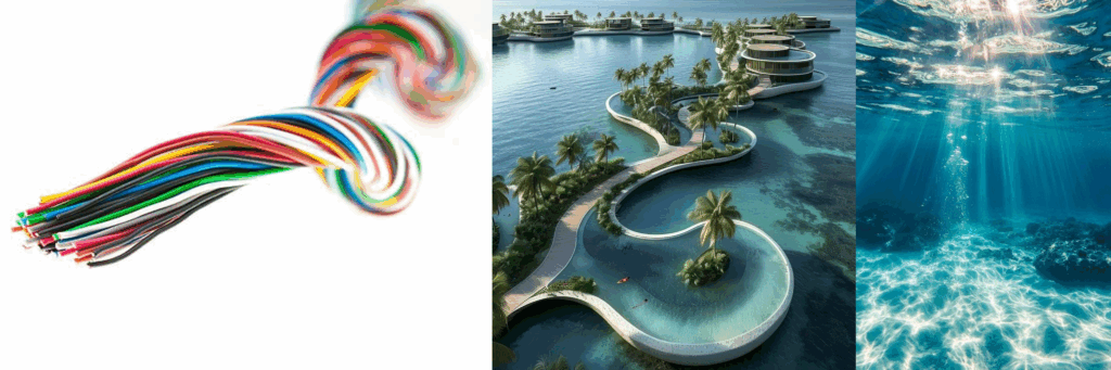 테이블,물길,바다속